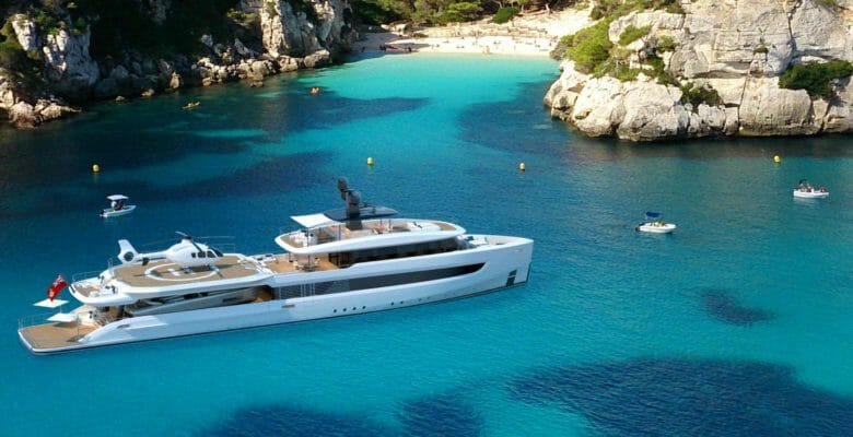 the Alia Sea Club superyacht features design by Azure