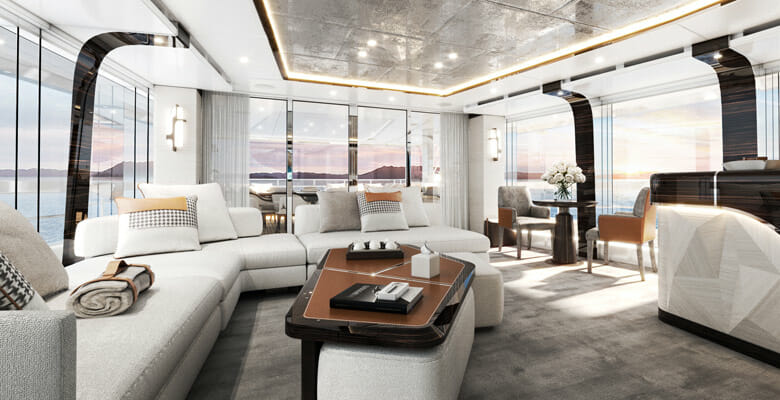 the Project Orion yacht interior design by Cristiano Gatto