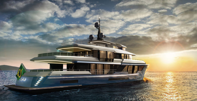 the MCP Yachts 40-meter yacht Seaview, designed by Vripack