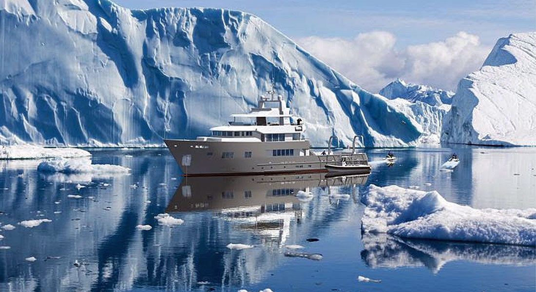 Ocea 125XP megayacht ice classed