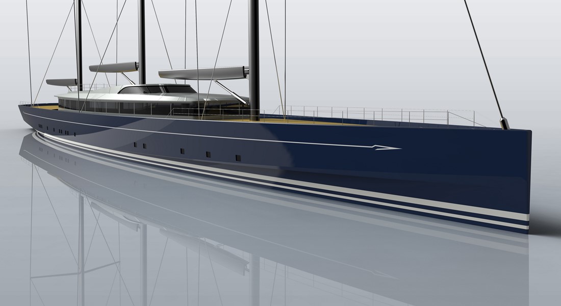 Royal Huisman Project 400 a.k.a. Sea Eagle II sailing superyacht; she's one of the most anticipated megayacht deliveries of 2020