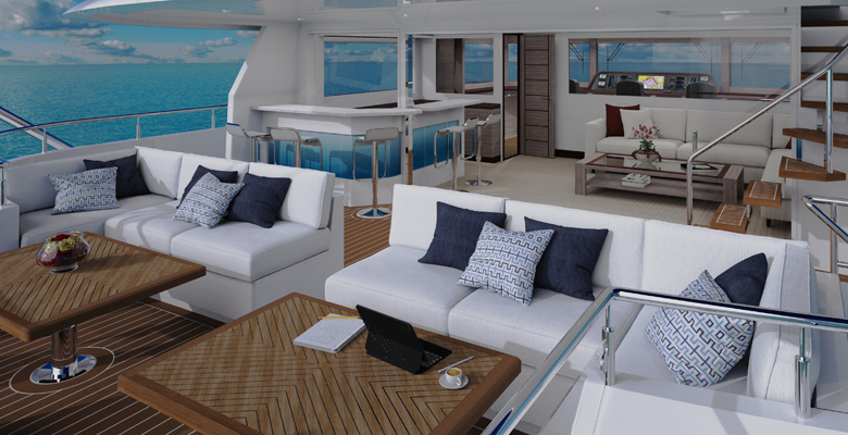 StellarPM SF2603 Sportfishing Yacht luxury spaces