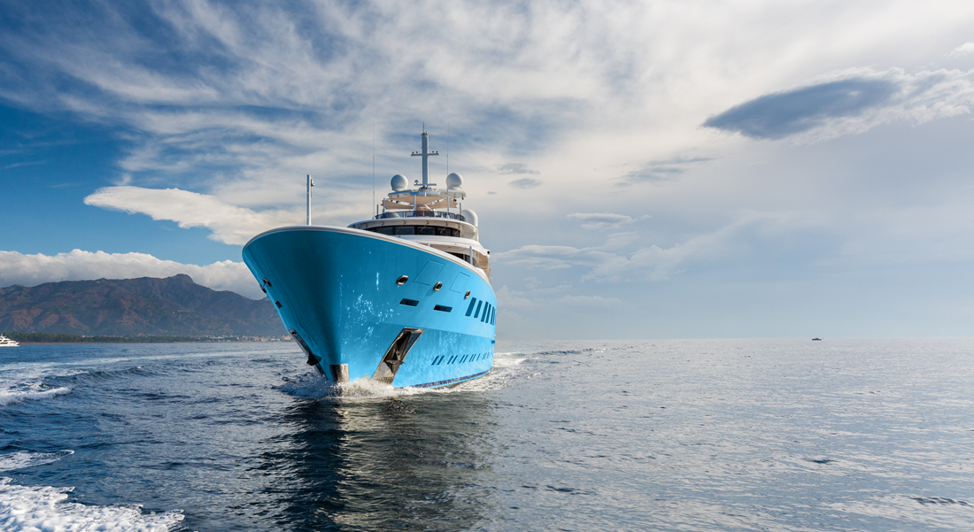 the charter yacht Axioma is supplementing her superyacht attraction with a support vessel